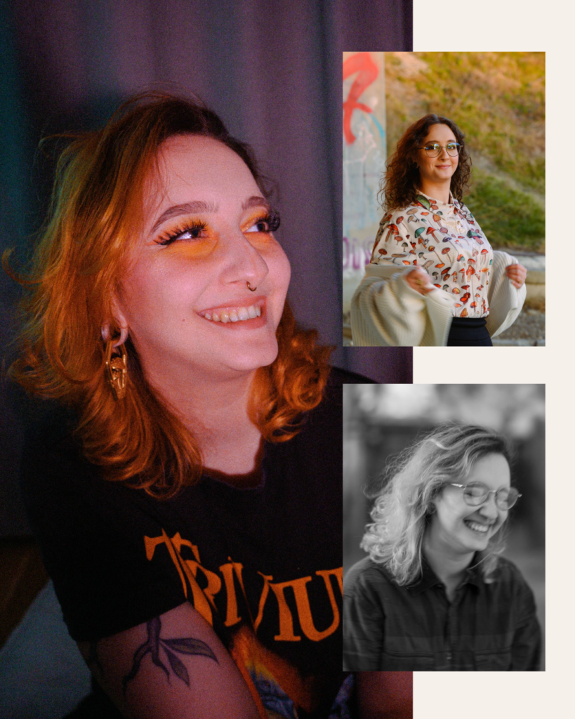 Auf diesem Bild sind drei Bilder zusammengefügt von der Fotografin und Inhaberin dieser Webseite, Julia König. 